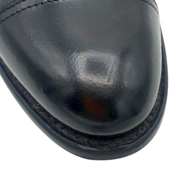 The Office of Angela Scott Mr. Colin Black Leather Double Monk Strap Loafer 41 - Picture 14 of 15